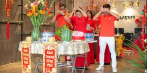 mâm cúng khai trương cửa hàng