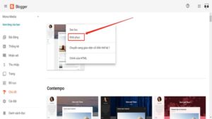 tạo web bán hàng với blogger